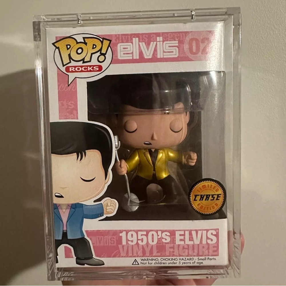 Metallic Gold Chase Elvis Presley Funko Pop